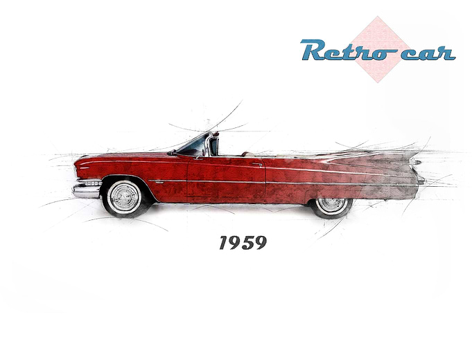 retro car 8