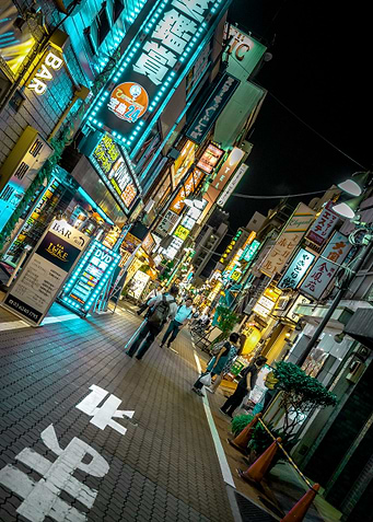 Tokyo (Ueno) at night 2