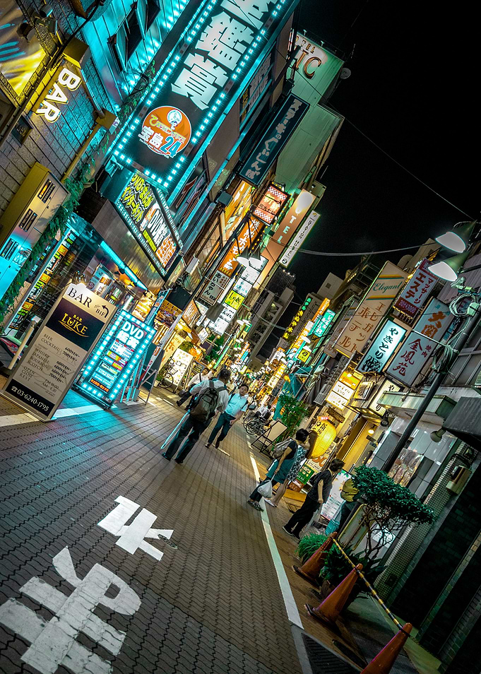 Tokyo (Ueno) at night 2