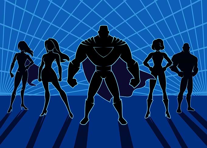 Super Heroes Team