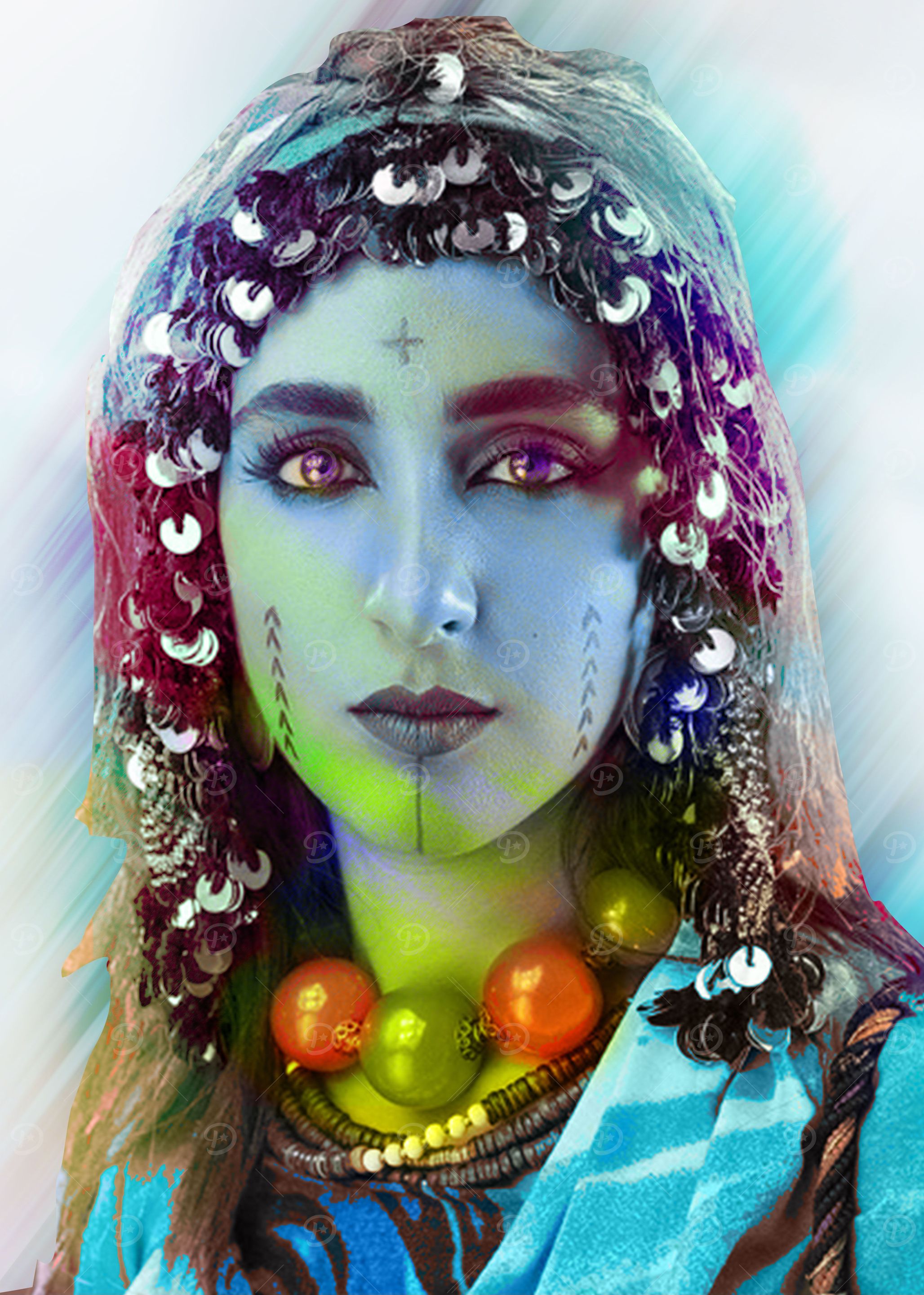 woman Amazigh Atlas morocc