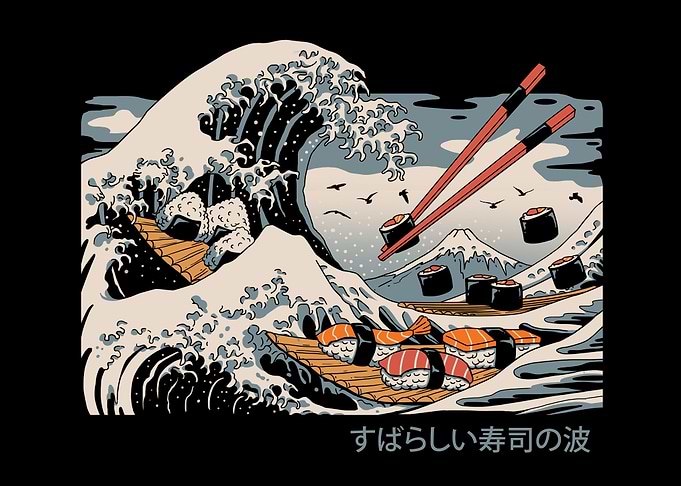 The Great Sushi Wave