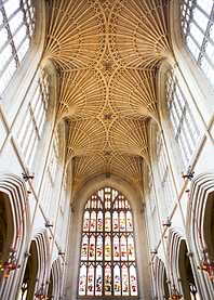 Ceiling of Bath Cathedral