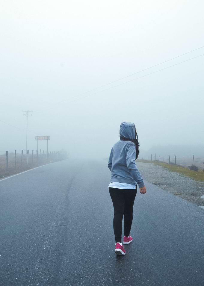 Walking through it
