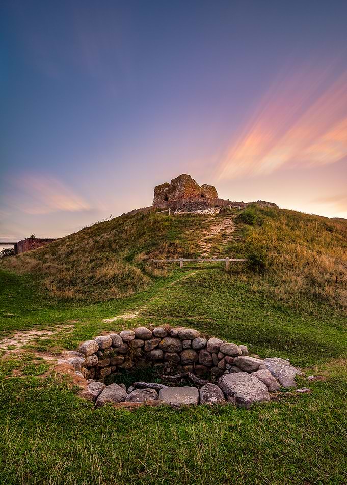 The ruins of Kalø castle