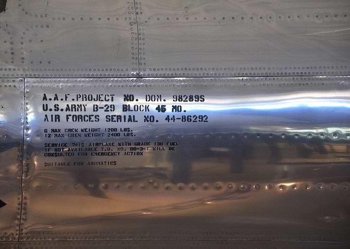 Enola Gay Plate