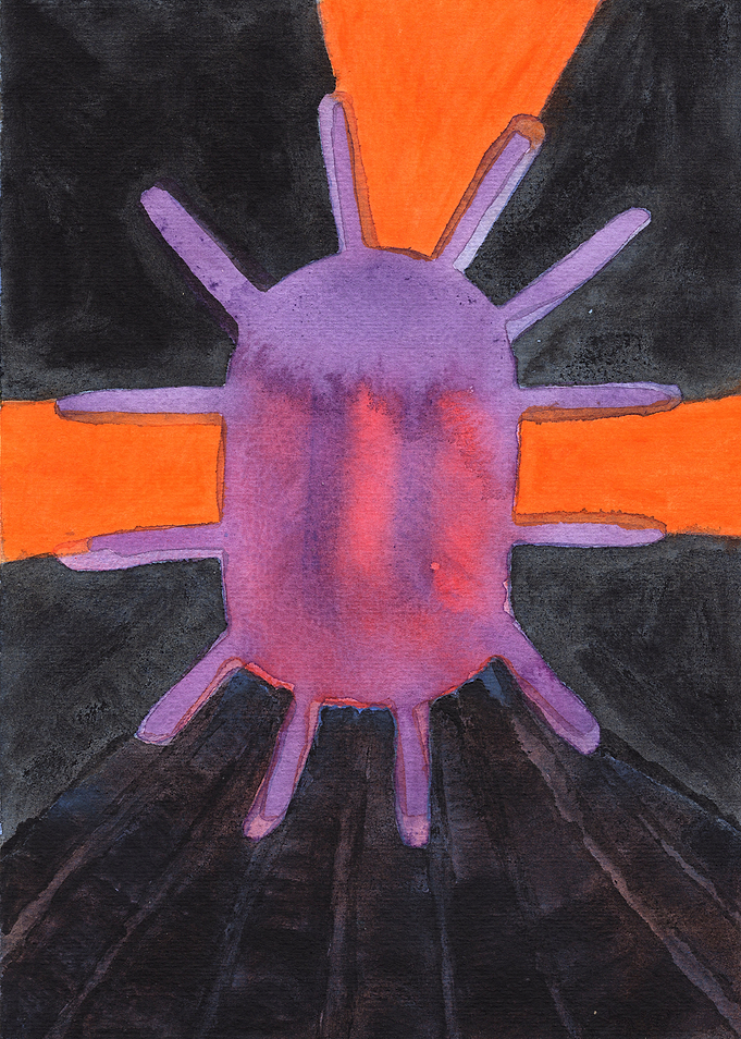 Purple Projector