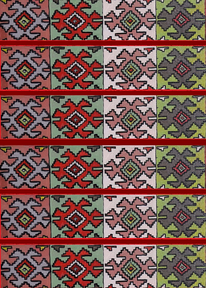 Moldavian carpet ornament