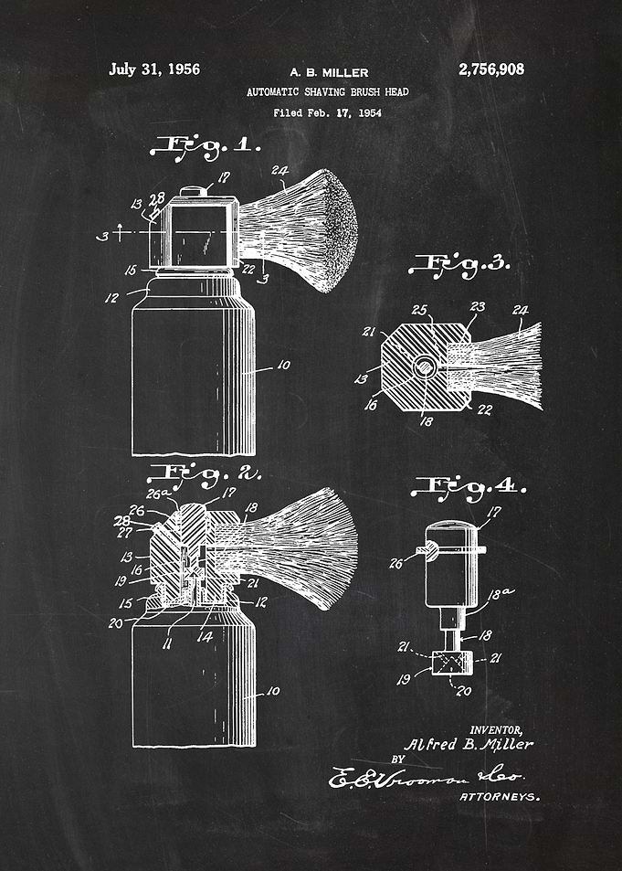 Automatic Shaving Brush