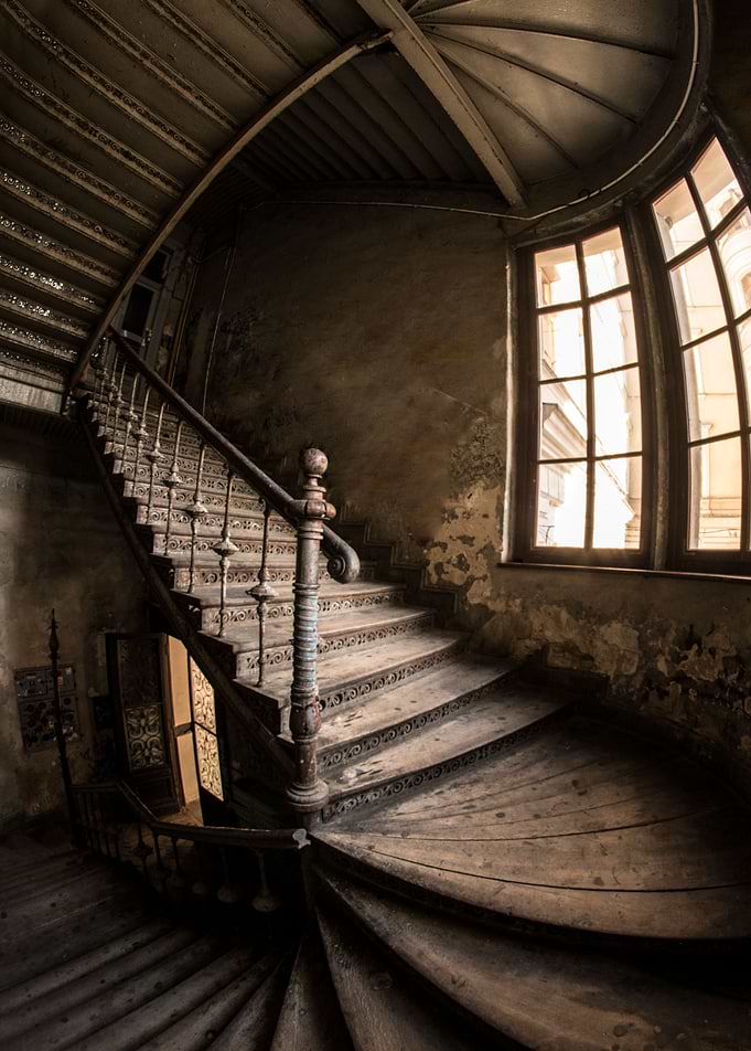 Ornamented Staircase