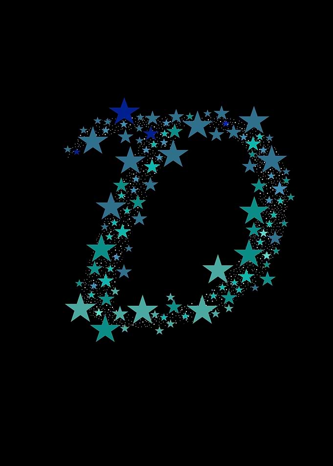 D - Blue Stars