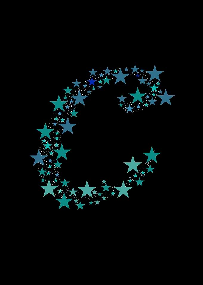 C - Blue Stars