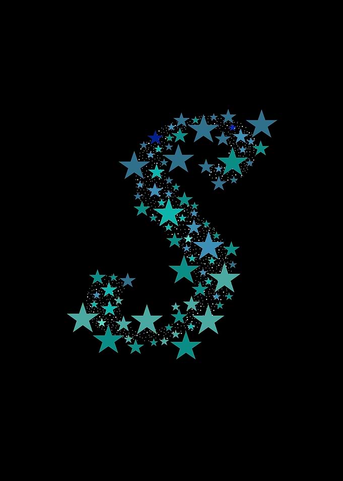 S - Blue Stars