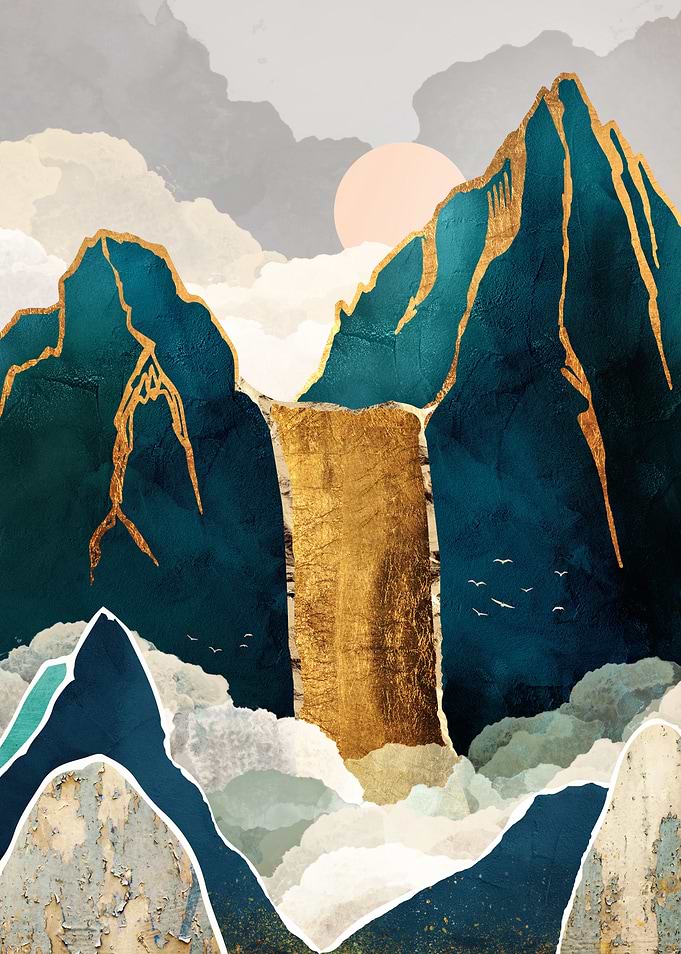 Golden Waterfall