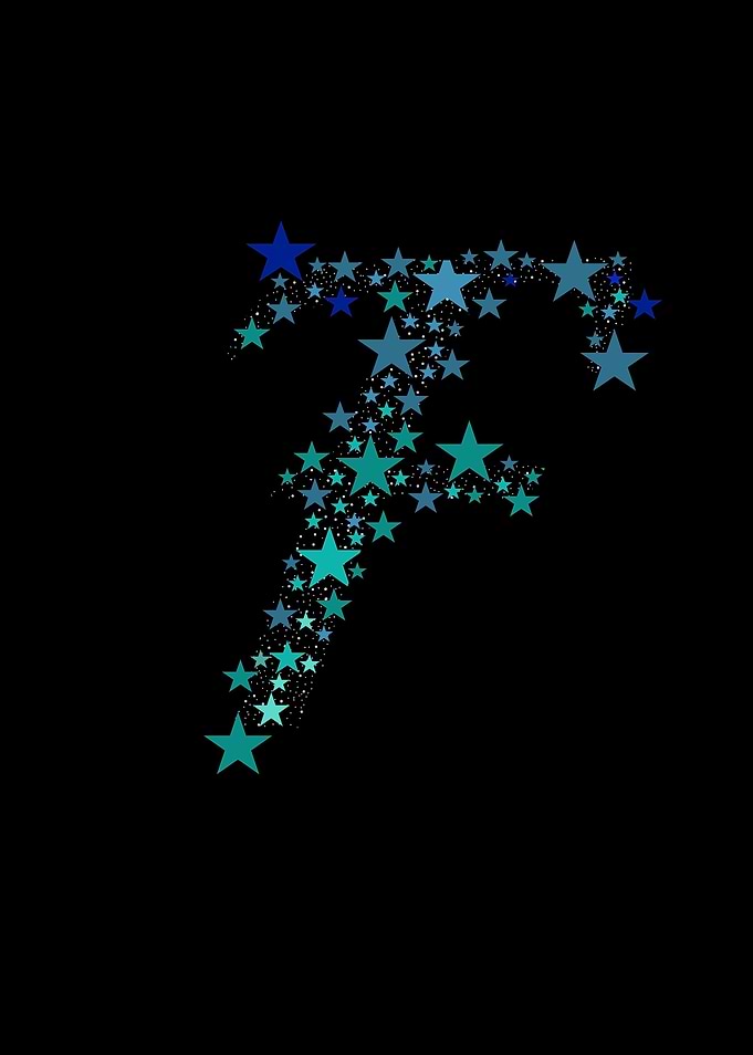 F - Blue Stars