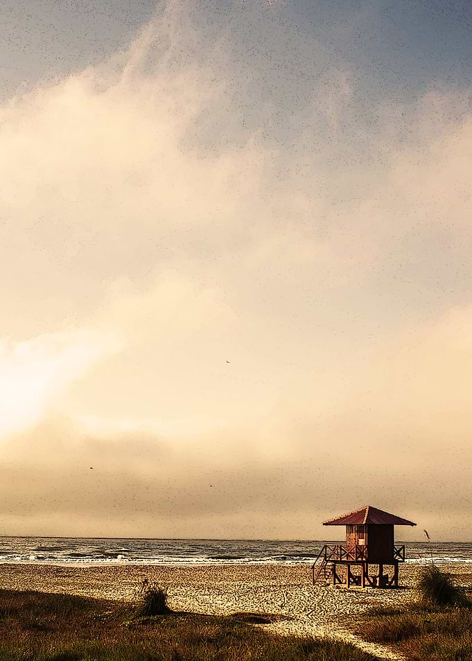 Isolated Beach