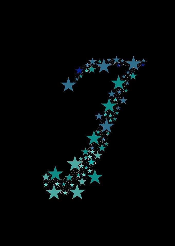J - Blue Stars