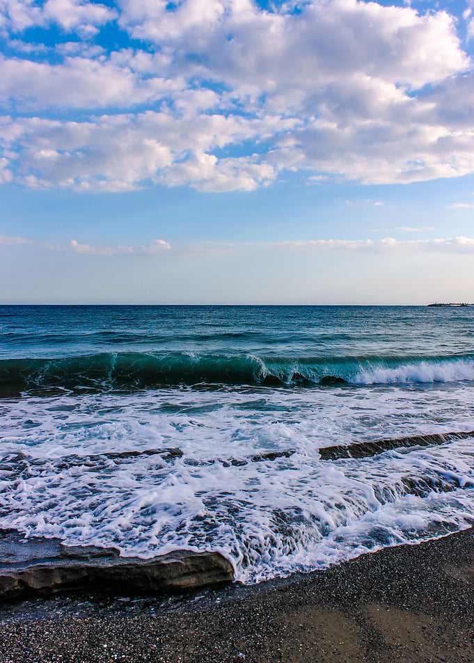 Waves on sea