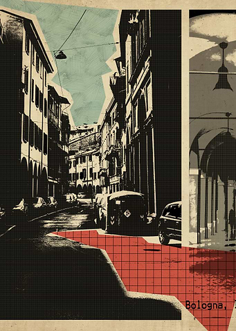 stylish retro postcard 1
