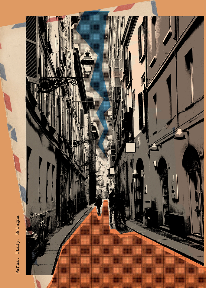 stylish retro postcard 7