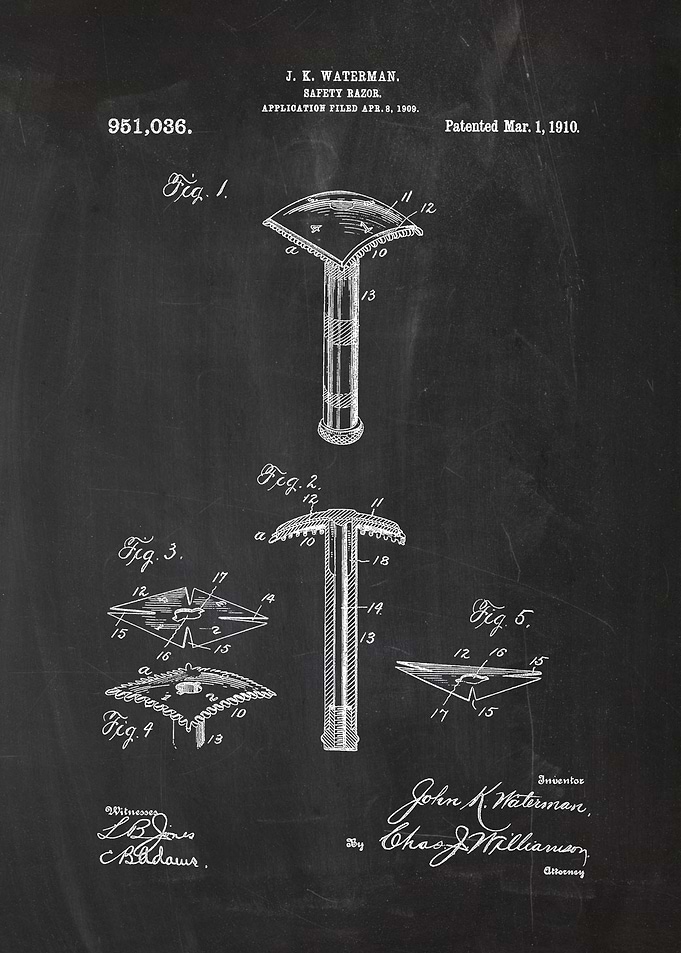 1909 Safety Razor