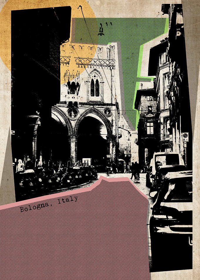 stylish retro postcard 8