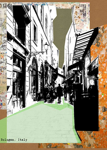 stylish retro postcard 6