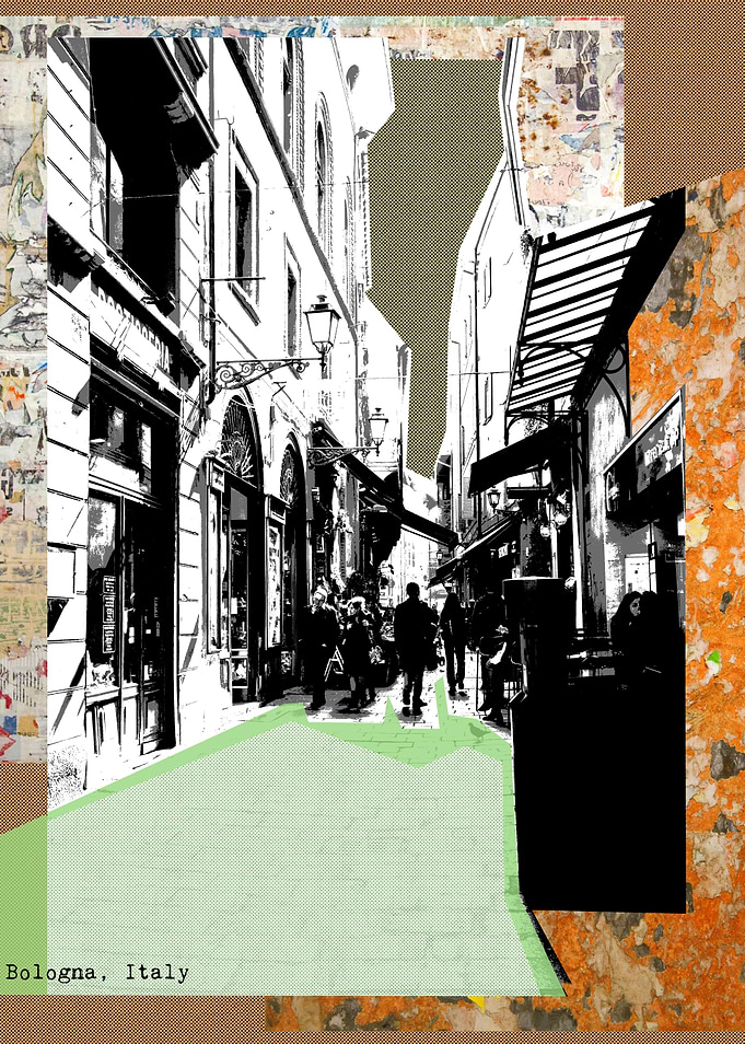 stylish retro postcard 6
