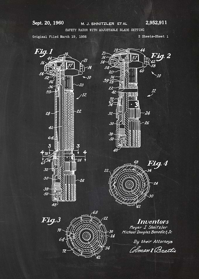 1956 Safety Razor