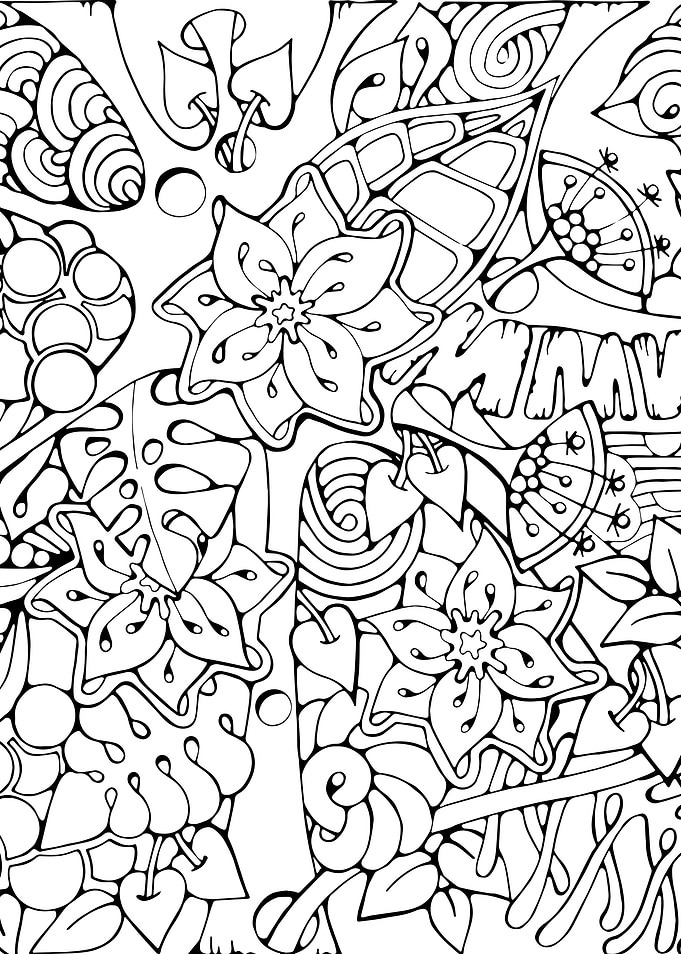 ZenDoodle Tree 05
