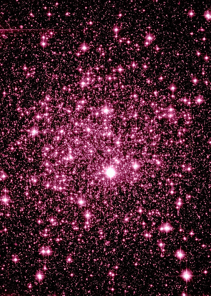 Deep Wine Astral Glitter