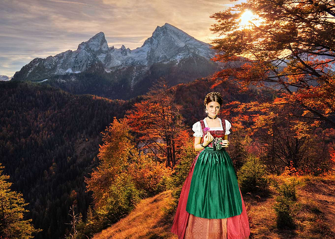 German folk costume