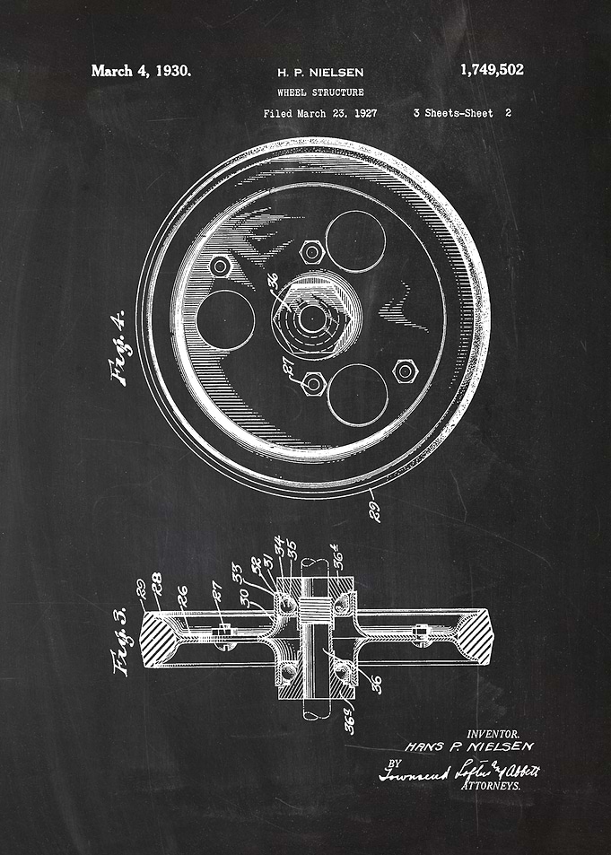 1927 Wheel Structure