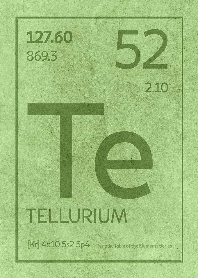 Tellurium Chemical Symbol