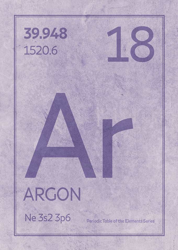 Argon Chemical Symbol