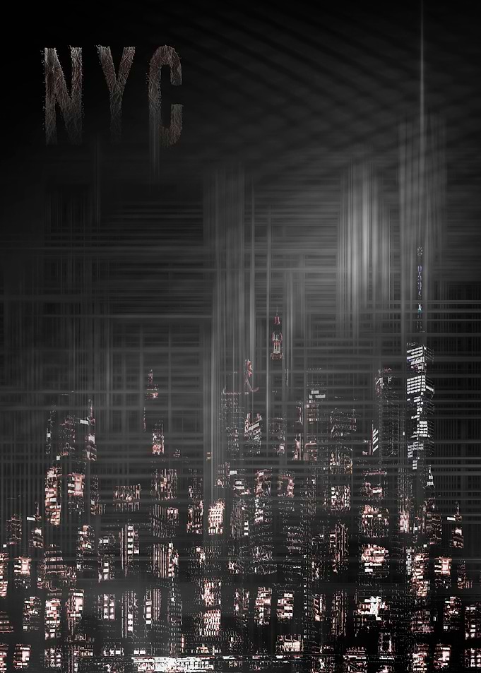 Modern Art NYC Skylines