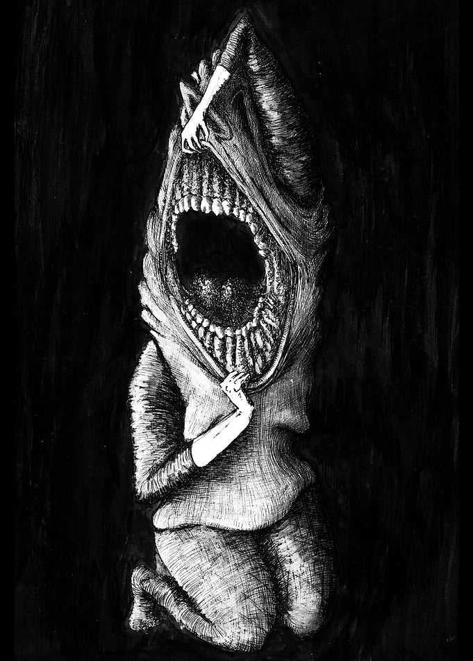 Silence. Pain