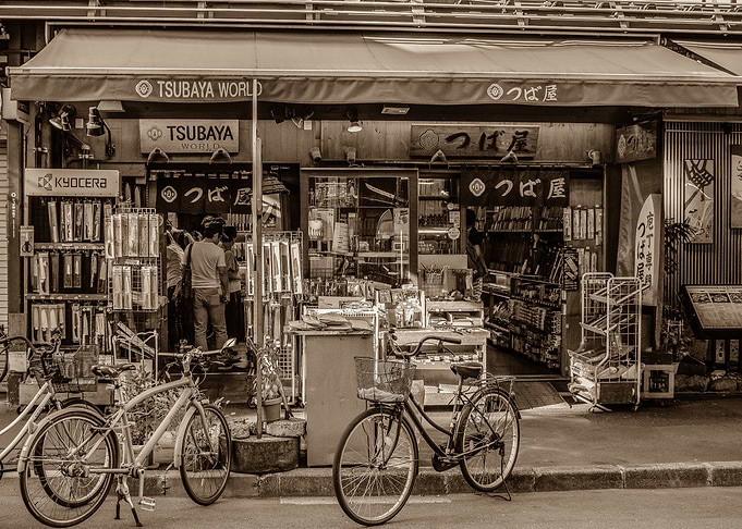 Traditional Japanese shop