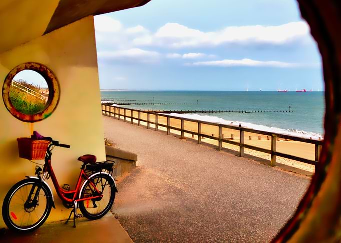 Bike at the beach