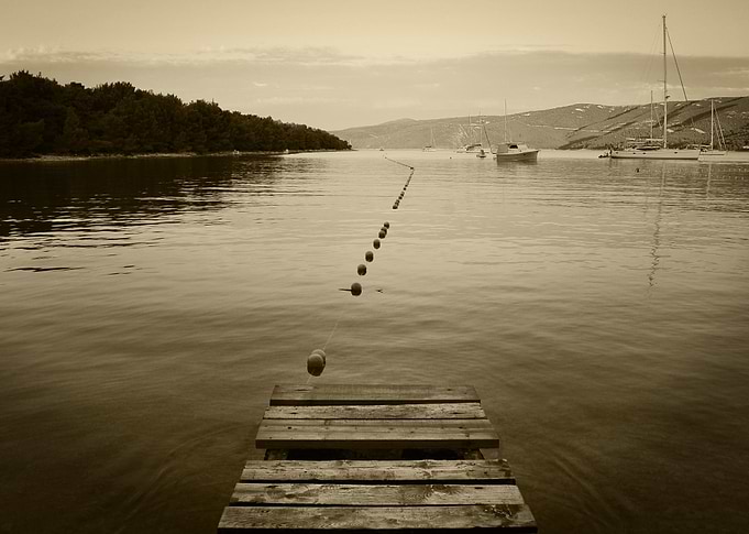 Calm water
