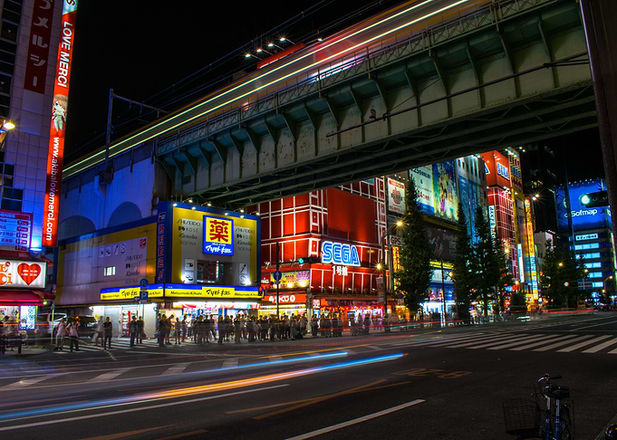 Akihabara at night
