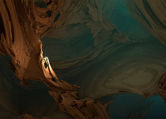 Cave and sun