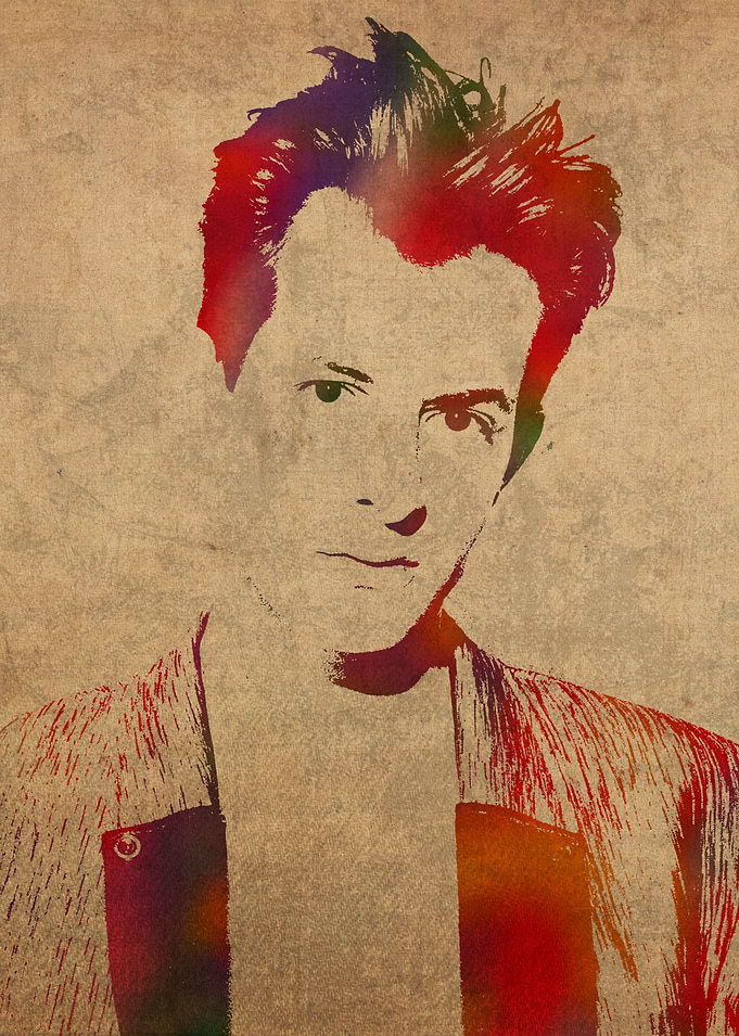 Mark Ronson Watercolor