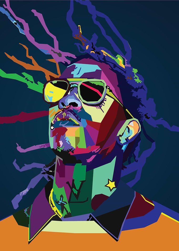 Young Thug Rapper Wpap Art