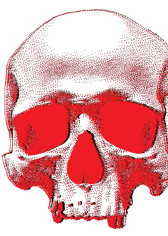 Dotted Skull (Old Friend)