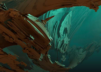 Dark cave