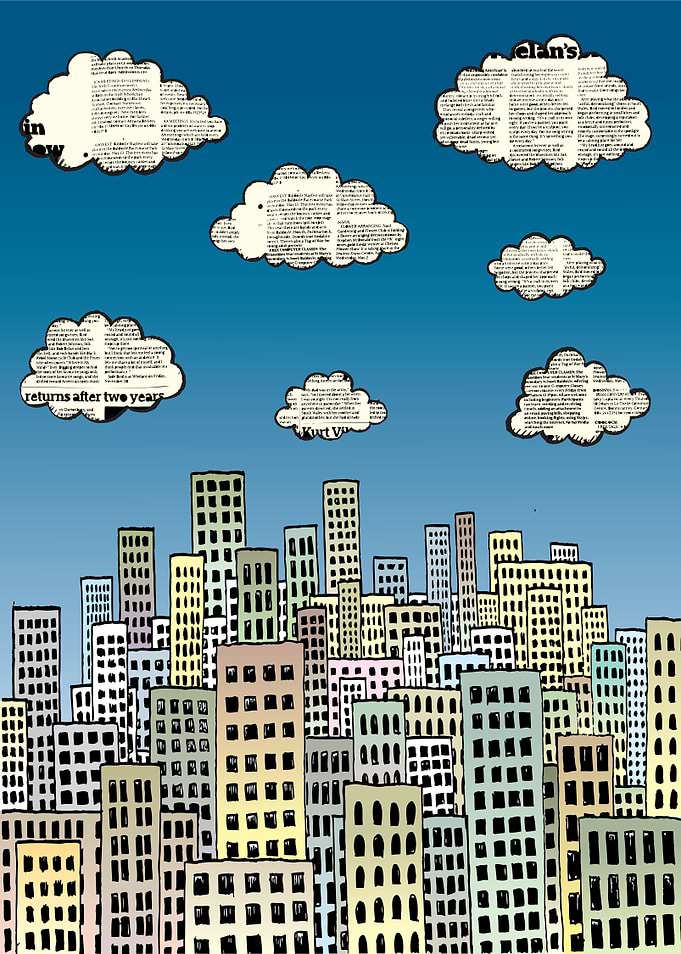 The city of paper clouds