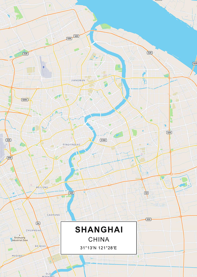 Shanghai map