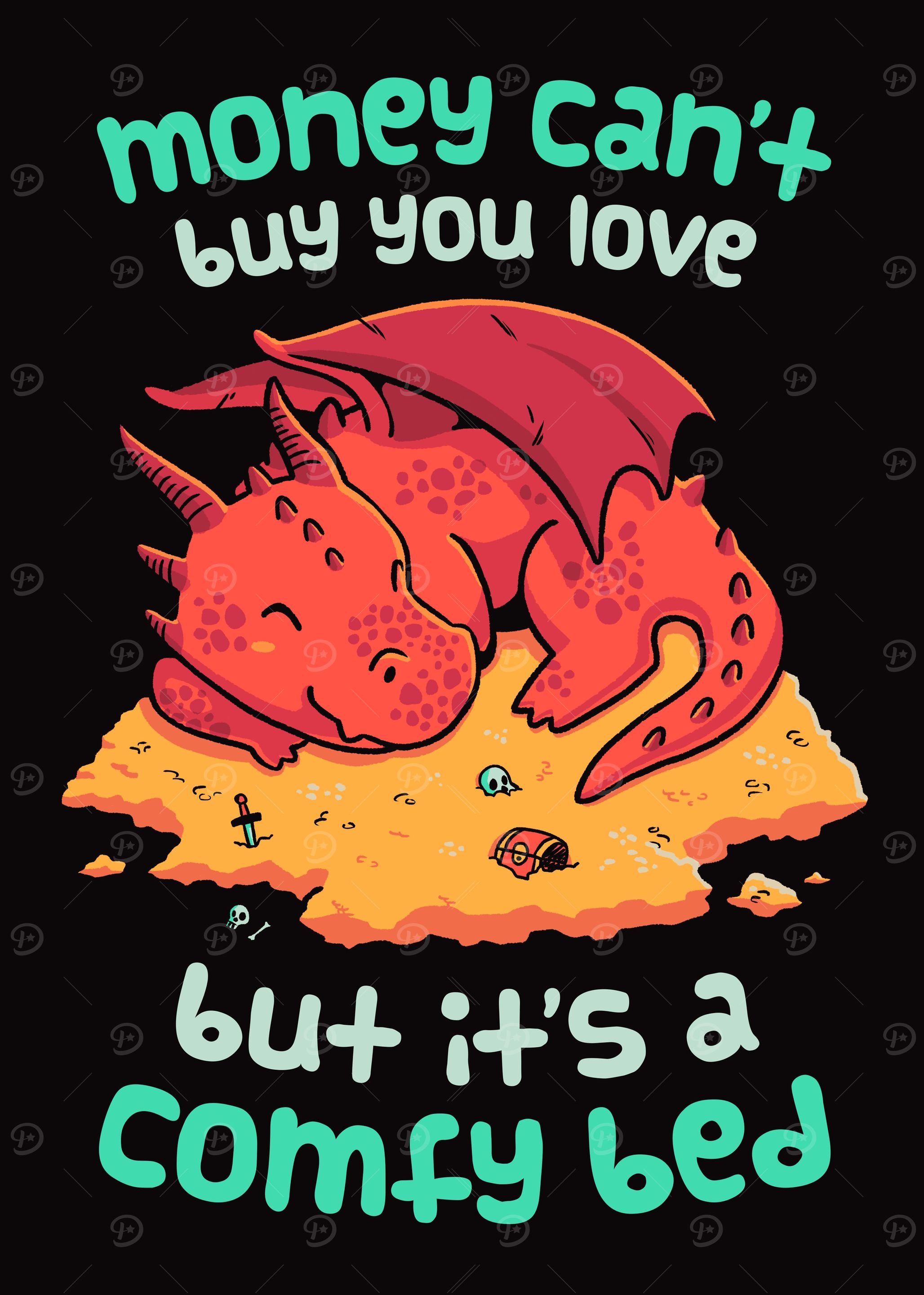 Money Cute RPG Baby Dragon