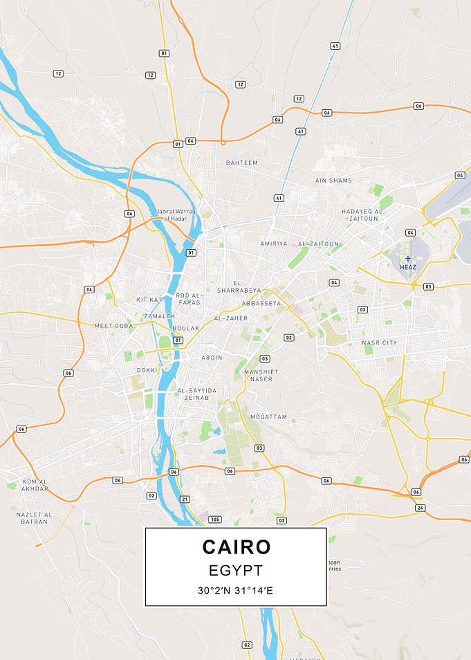 Cairo map